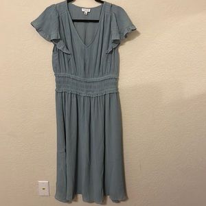Blue Mid Length Dress Size Large